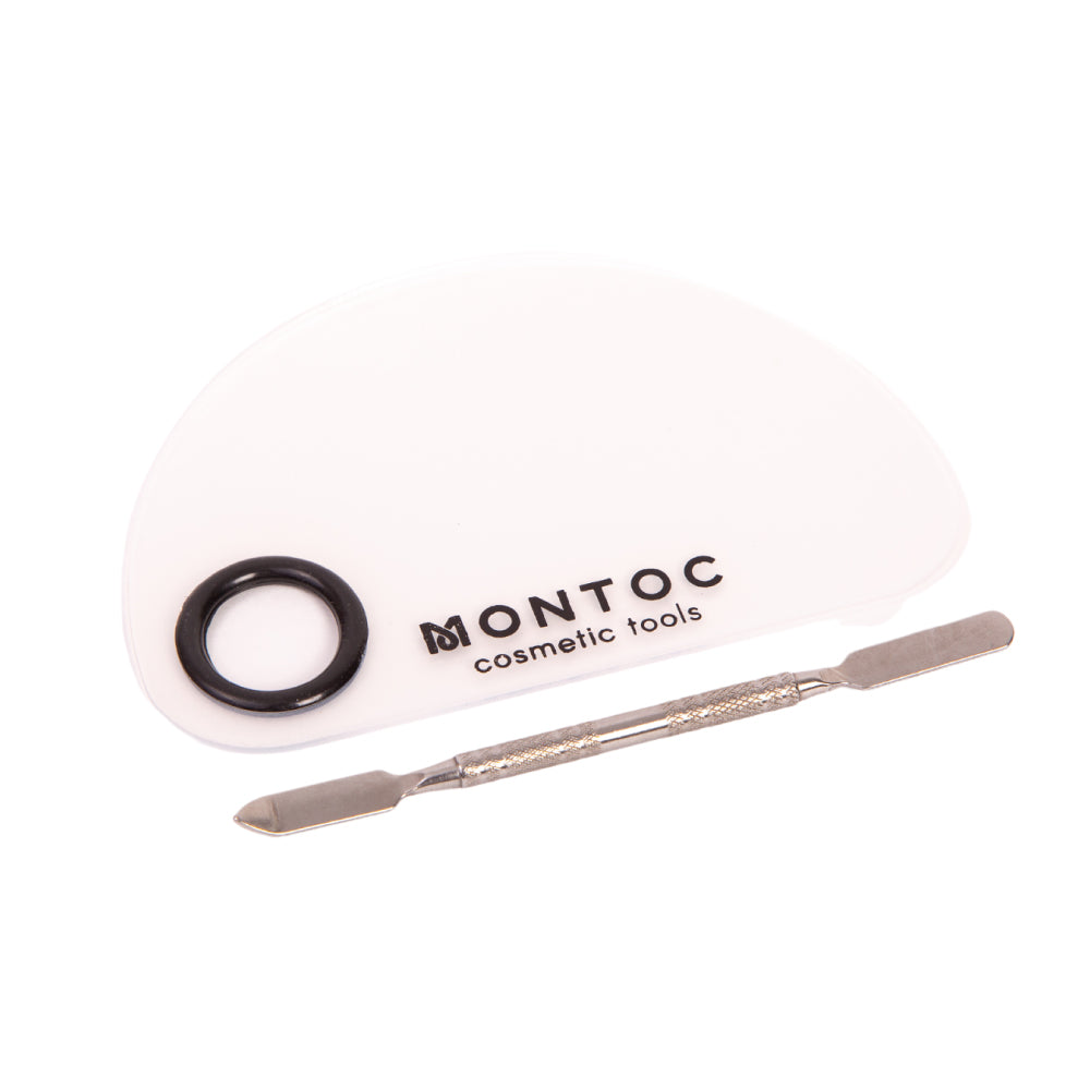 Paleta Mezcladora Acrilica Seimi Redonda Grande Montoc