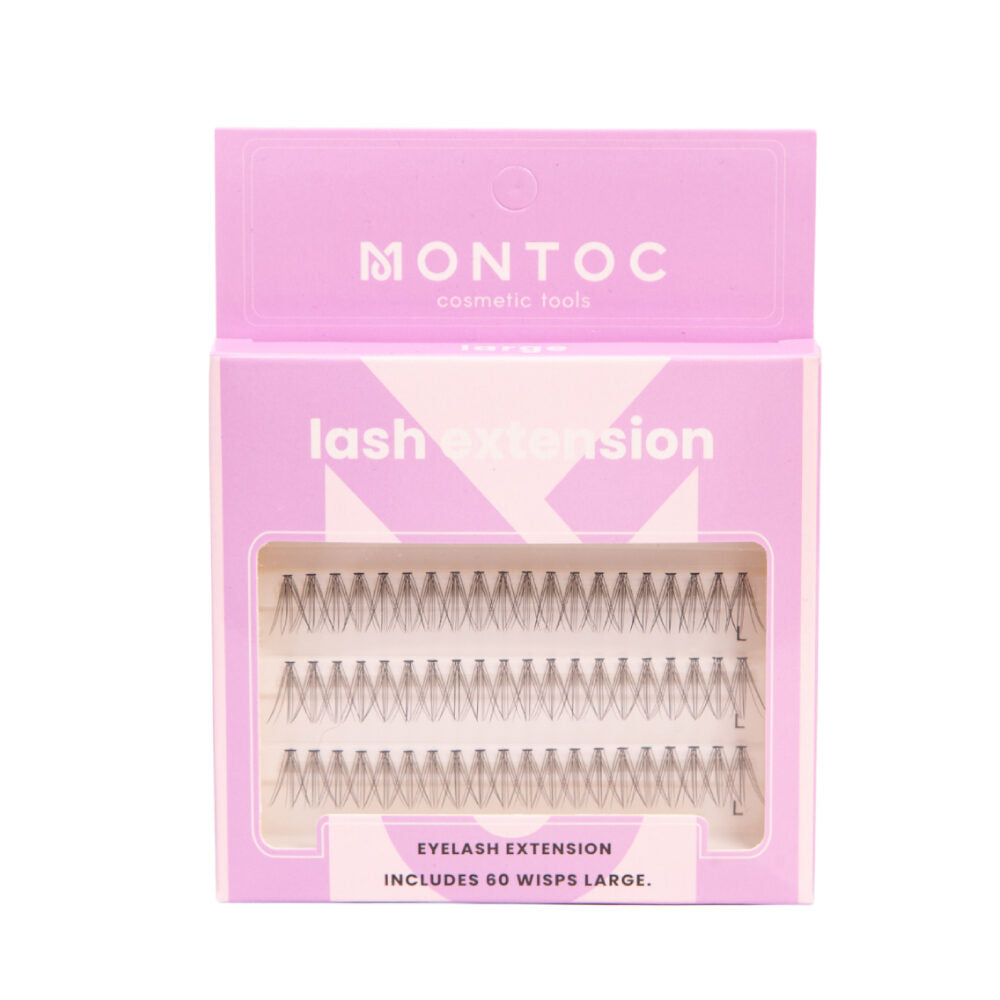 Pestañas Individuales Lash Extension Large Montoc