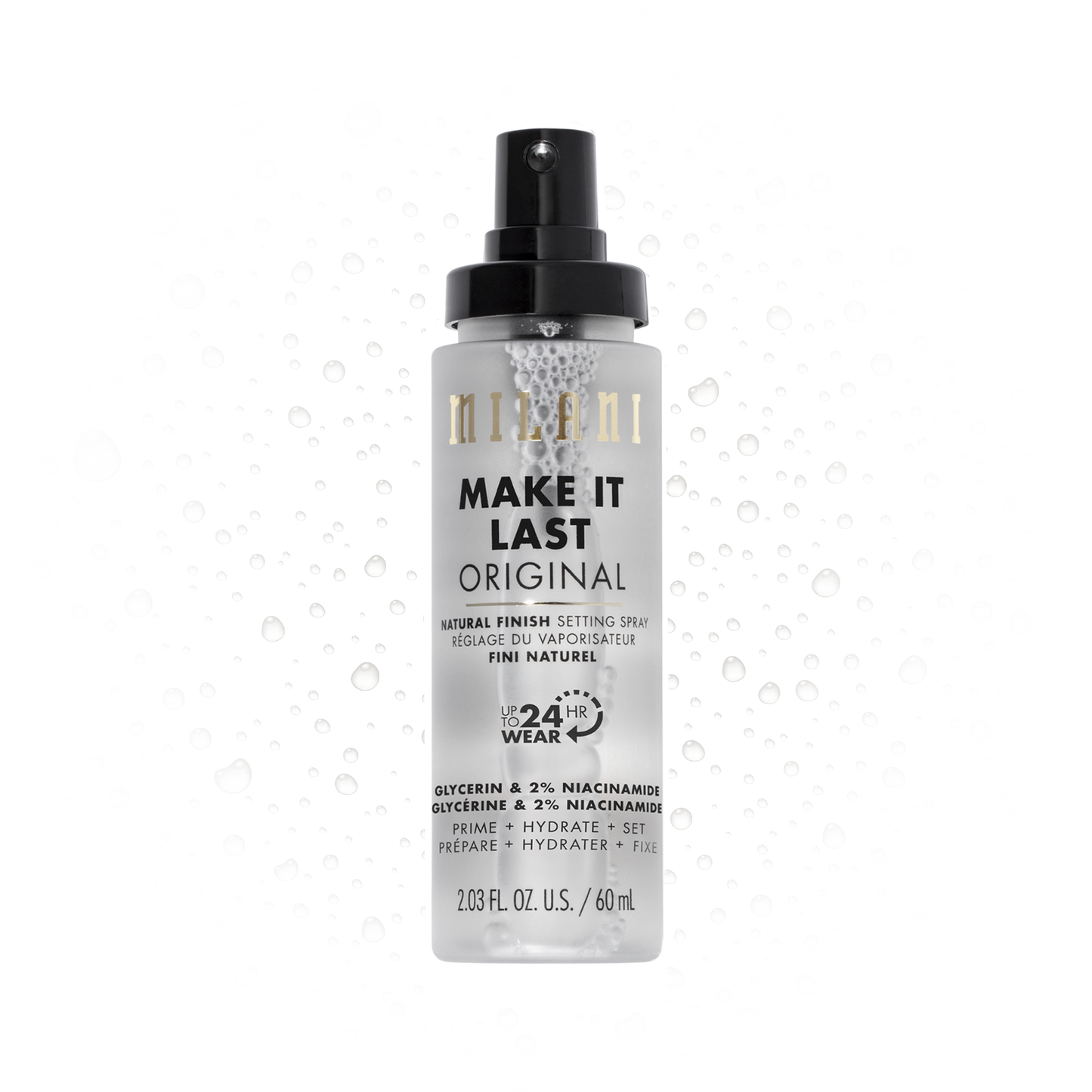 Primer Make It Last Milani con glycerin y 2% niacinamide 60 ml