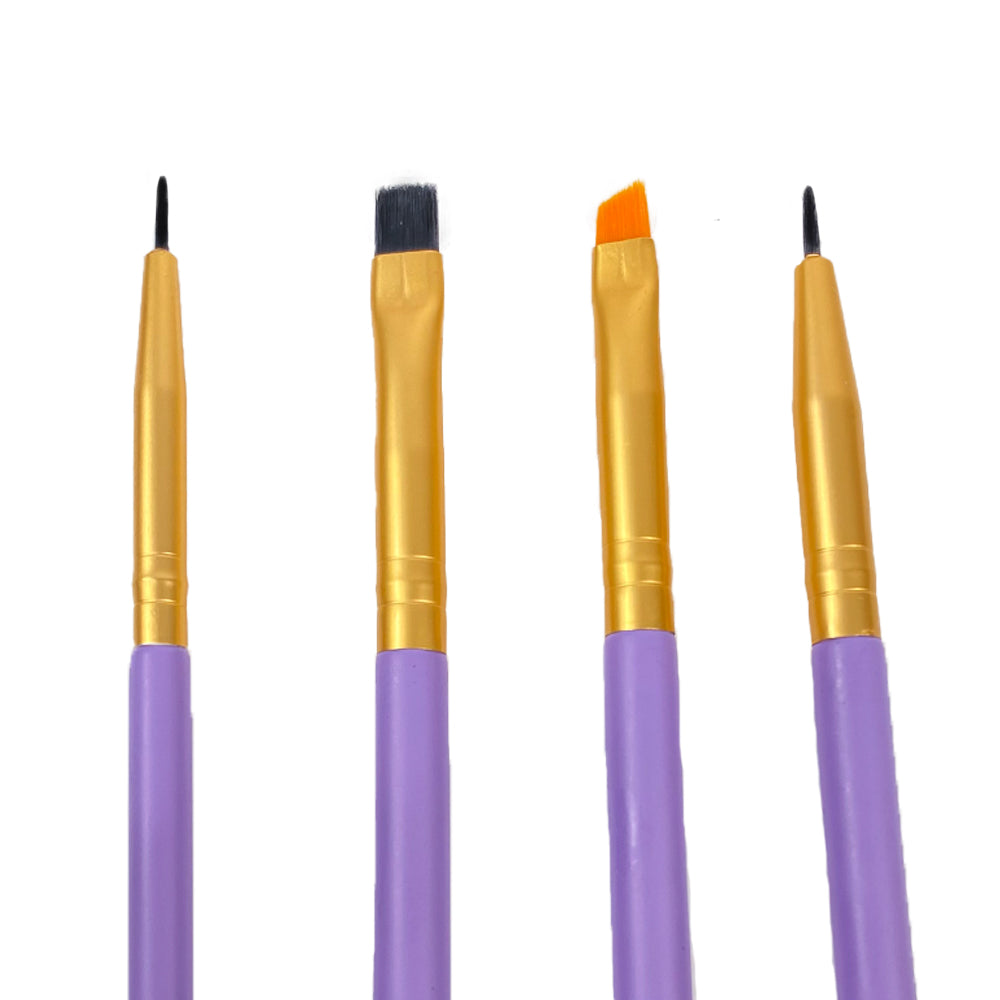 Kit De Brochas De Delineado Eyeliner Brushes Montoc