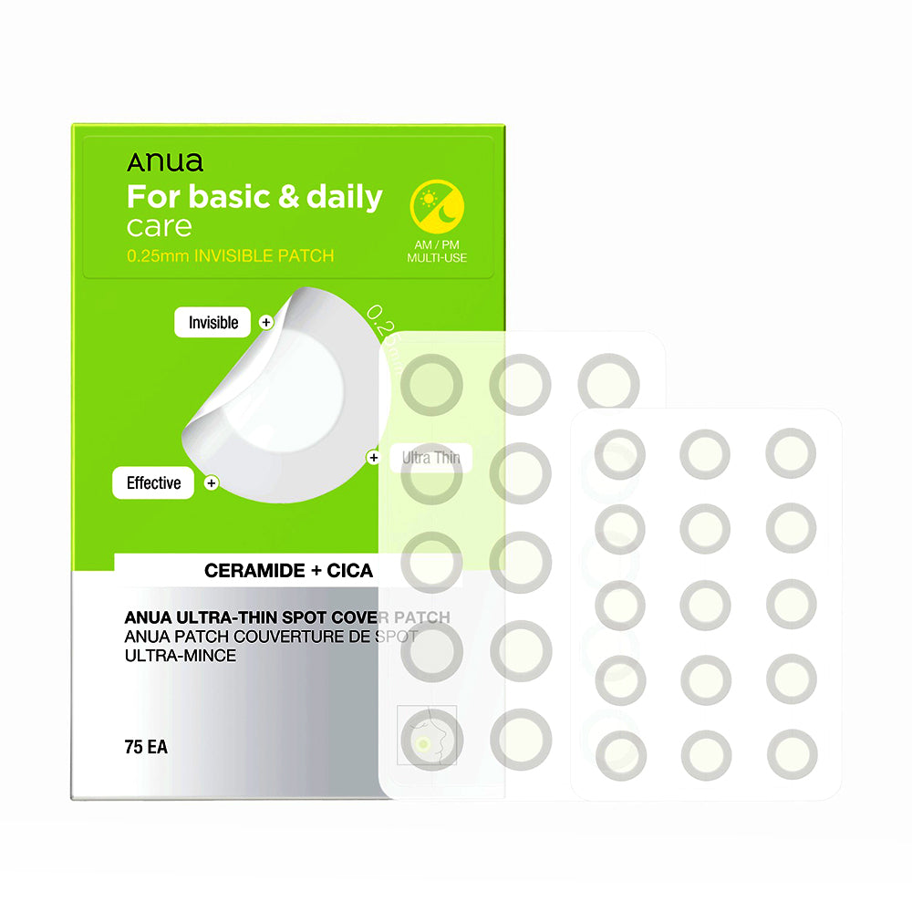 Anua for Basic & daily Care 0.25mm Parches Invisibles - Calma y Suavidad Intensa