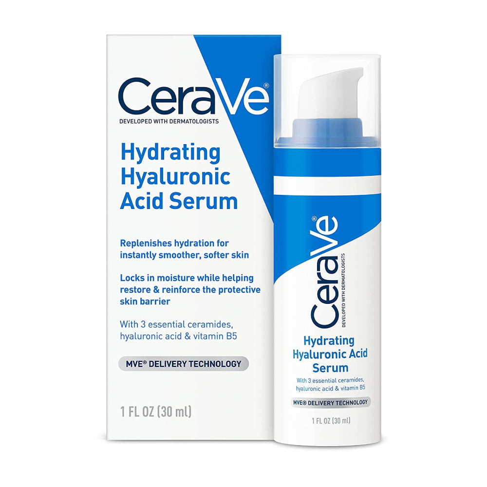 Suero De Ácido Hialurónico Hydrating Hyaluronic Acid Serum Cerave 30ML Suero De Ácido Hialurónico Hydrating Hyaluronic Acid Serum Cerave 30ML