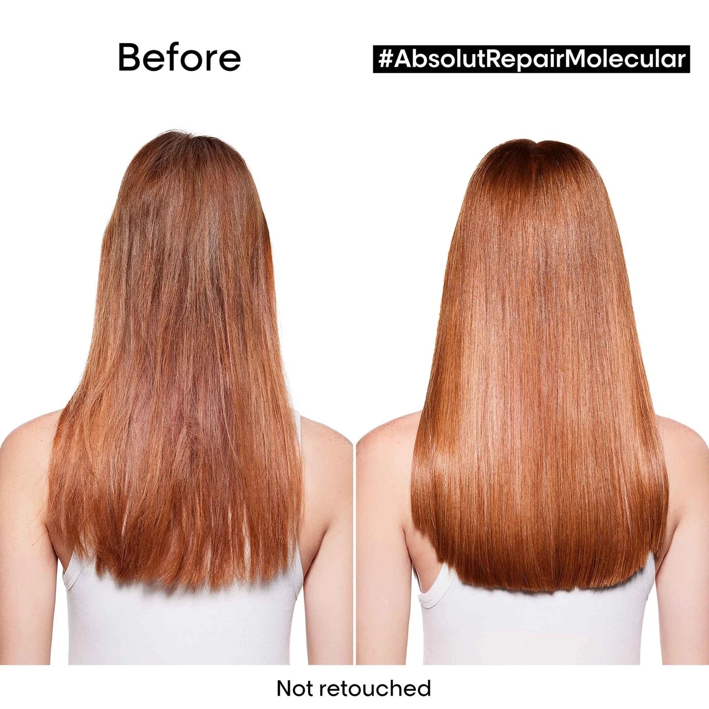 Mascarilla Absolut Repair Molecular sin enjuague de reparación molecular para cabello dañado Loreal 100ml
