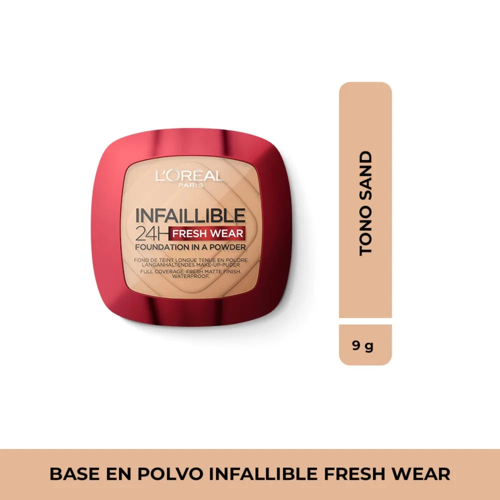 Polvo Compacto Infallible Fresh Wear Loreal