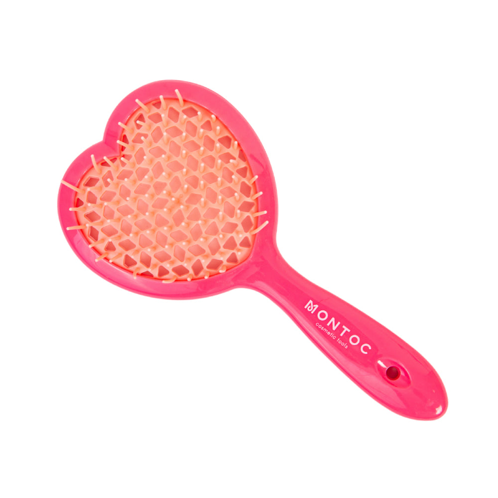 Cepillo Corazón Rosado Montoc
