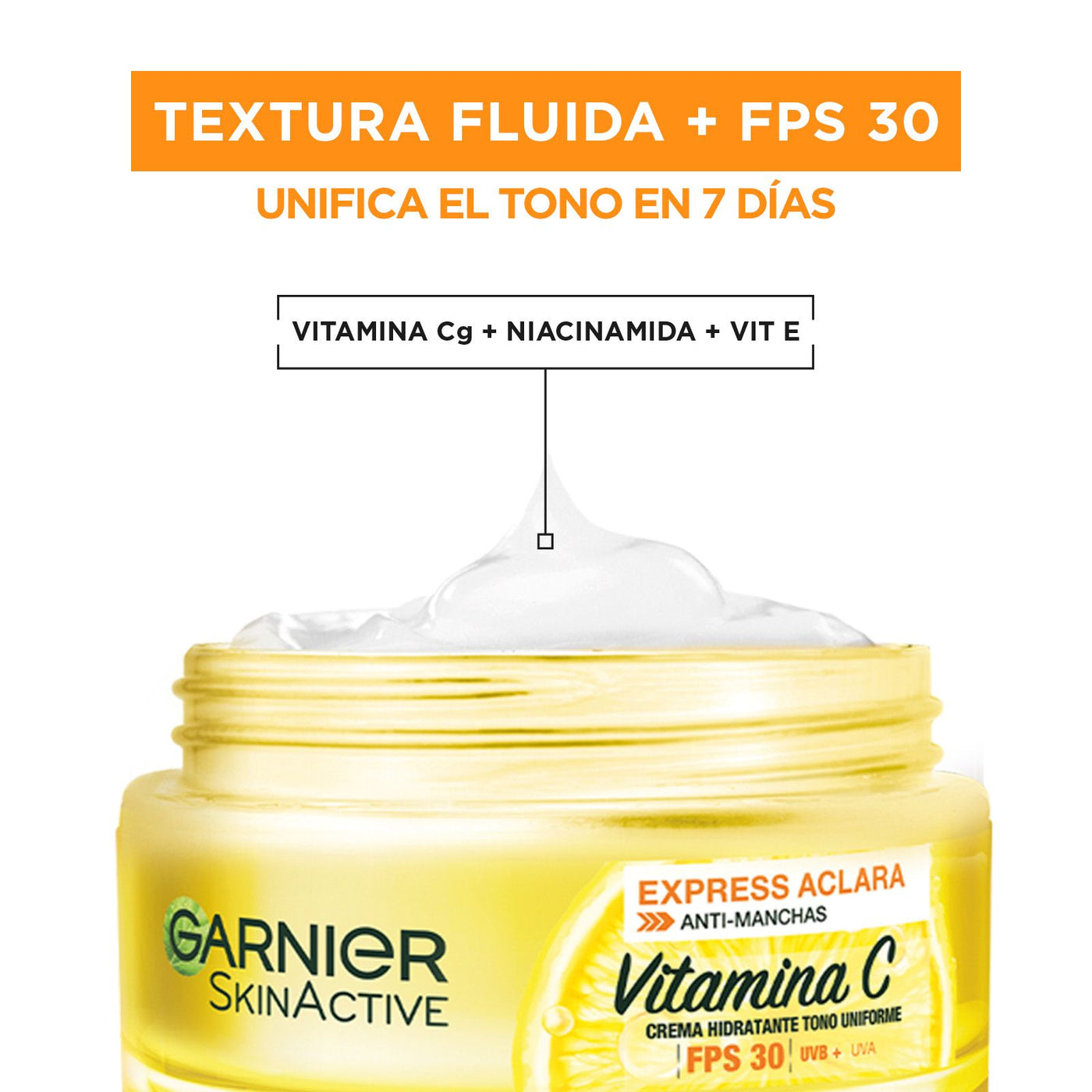 Crema Hidratante Tono Uniforme con Vitamina C