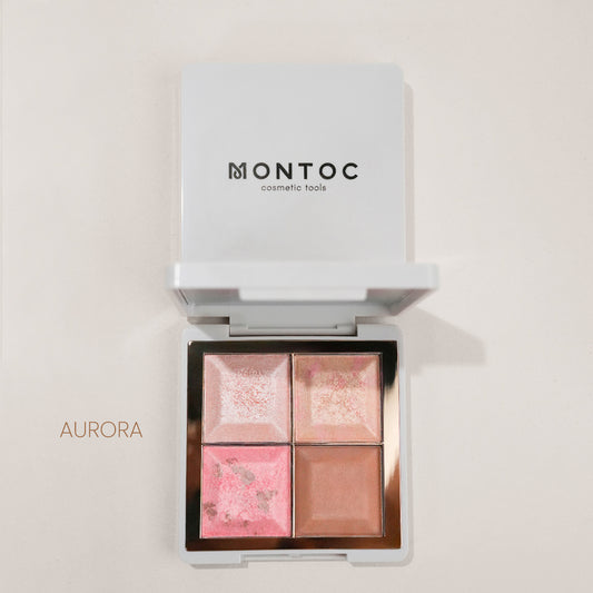 Paleta de rostro multiproposito Light Set Montoc x 4