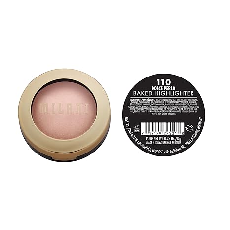 Iluminador y Bronzer Baked Blush & Baked Highlighter Milani Iluminador y Bronzer Baked Blush & Baked Highlighter Milani