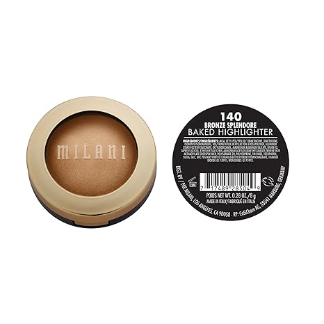 Iluminador y Bronzer Baked Blush & Baked Highlighter Milani
