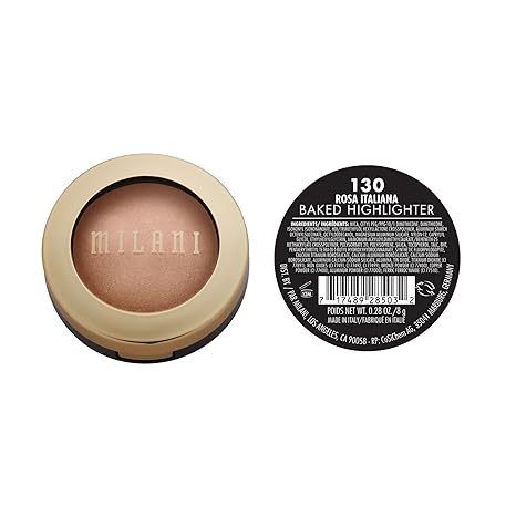 Iluminador y Bronzer Baked Blush & Baked Highlighter Milani Iluminador y Bronzer Baked Blush & Baked Highlighter Milani