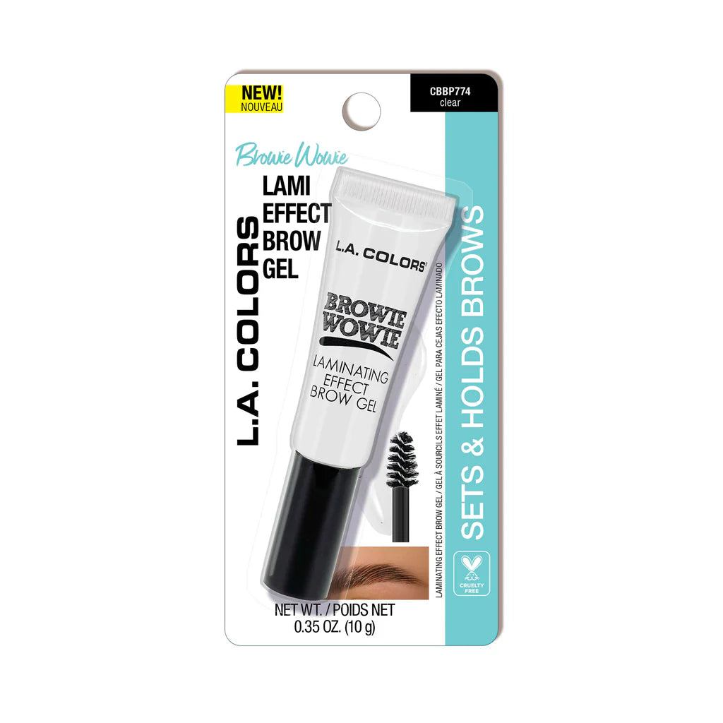 BROWIE WOW GEL PARA CEJAS TRASPARENTE L.A COLORS CBBP774