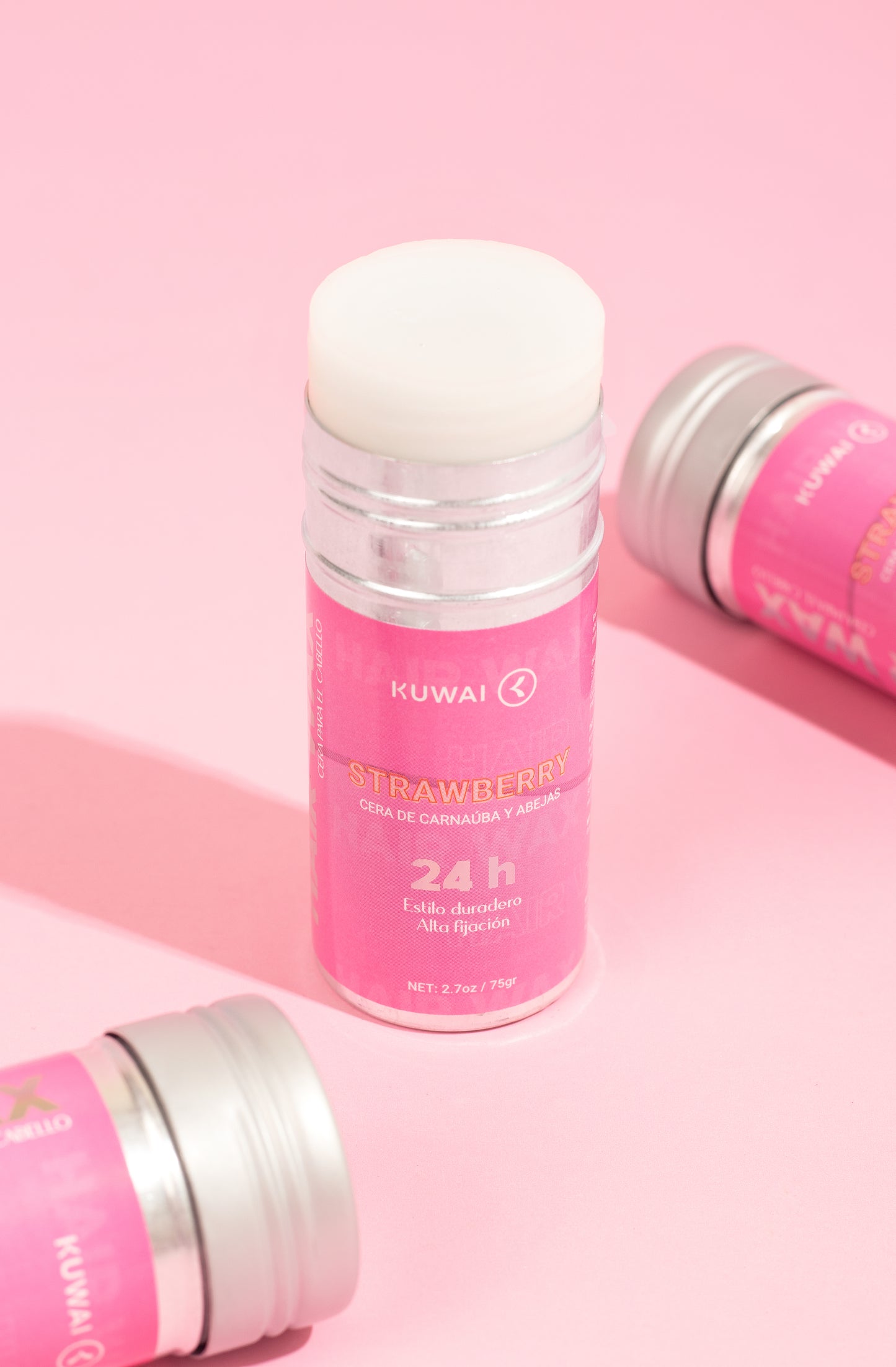Cera de Cabello Strawberry 24H Kuwai