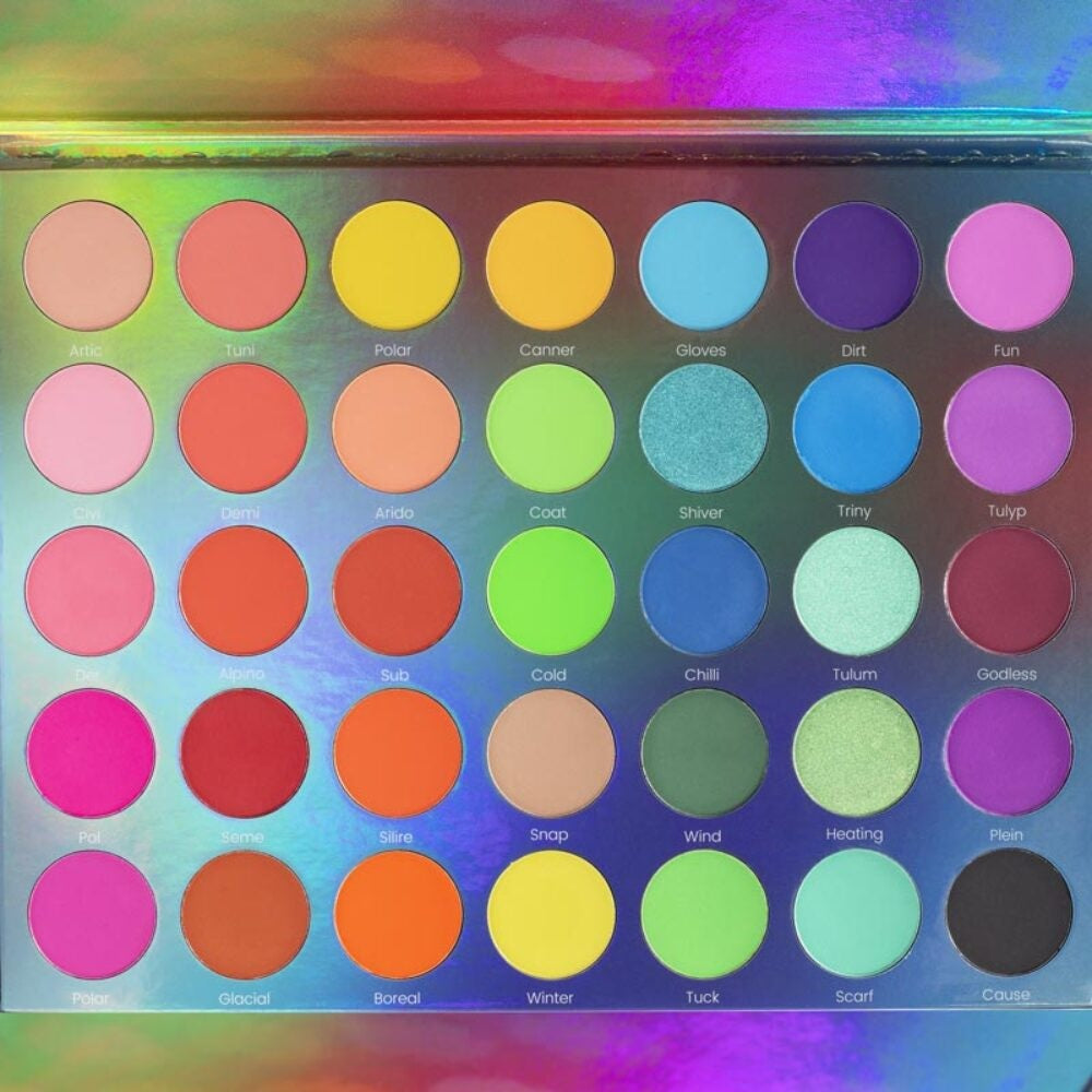 Paleta De Sombras Ártica Montoc Paleta De Sombras Ártica Montoc