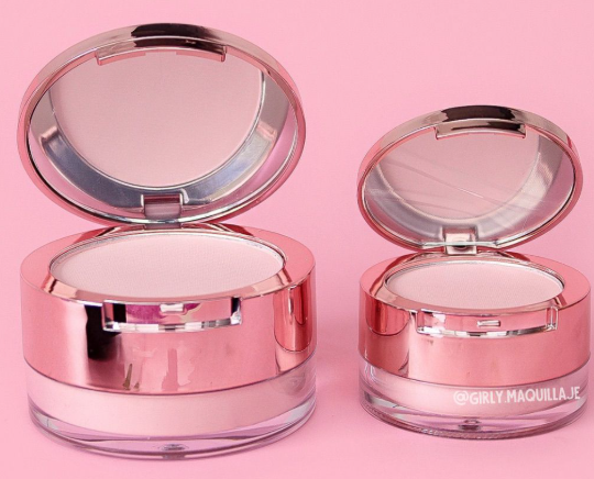 Polvo translucent 2 en 1 mini Bloomshell