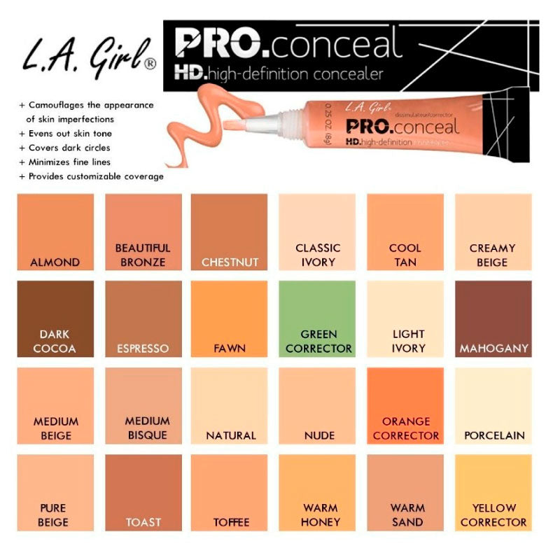 Corrector Pro Conceal- L.A Girl