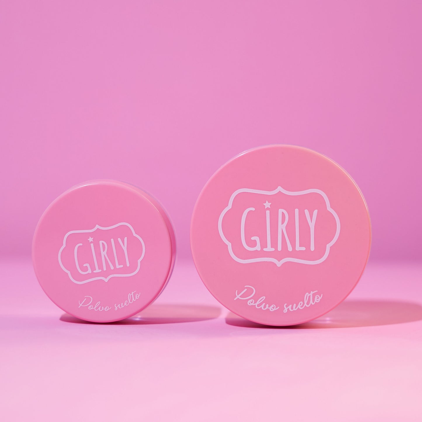 Polvo suelto traslucido rosado Girly 10Gr
