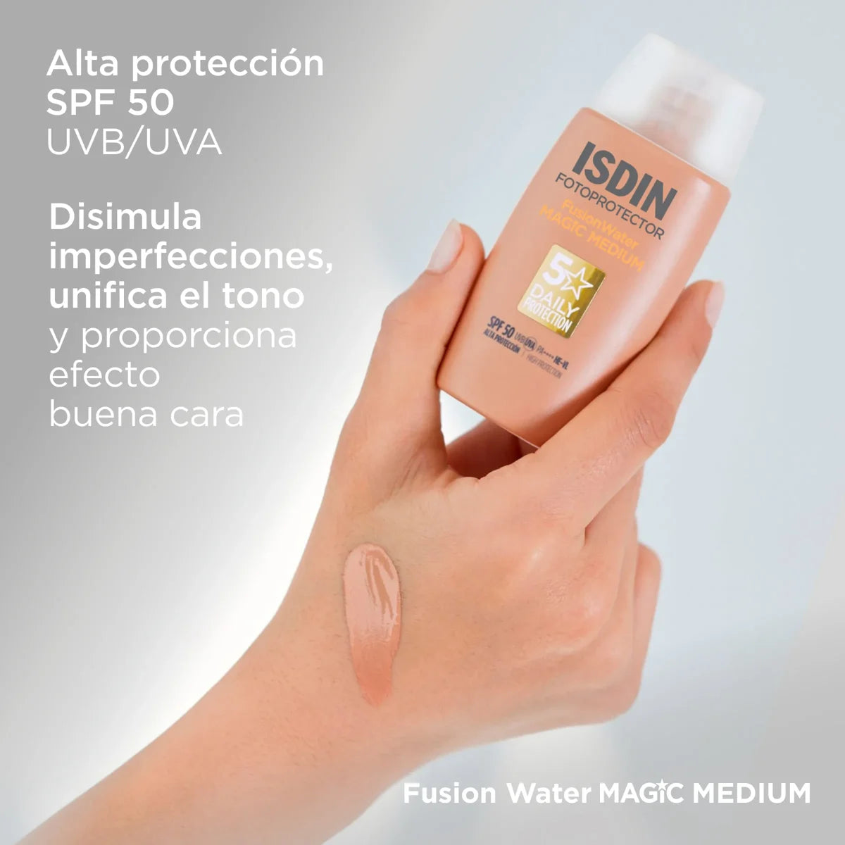 Isdin Fotoprotector Fusion Water Magic Medium 50 ml Isdin Fotoprotector Fusion Water Magic Medium 50 ml