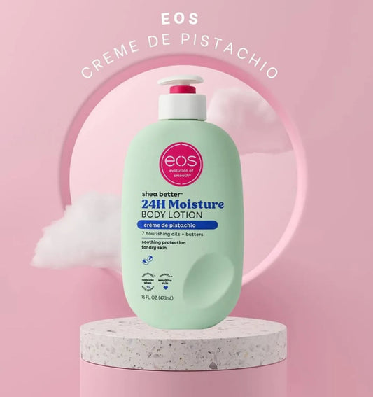 Loción humectante para el cuerpo 24 horas Eos Shea better