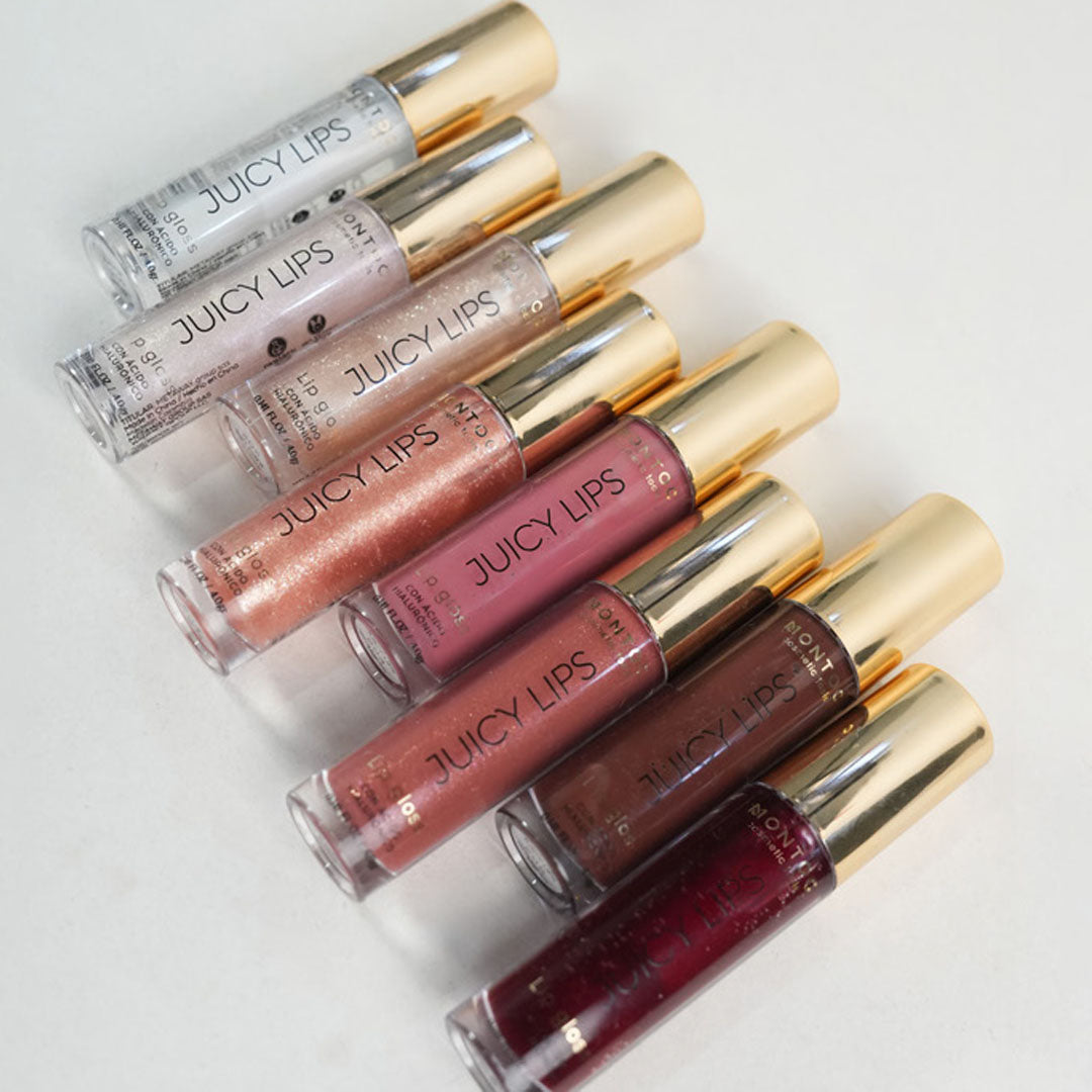 Brillo Labial Montoc Juicy Lips Nueva Presentacion con ácido hialurónico