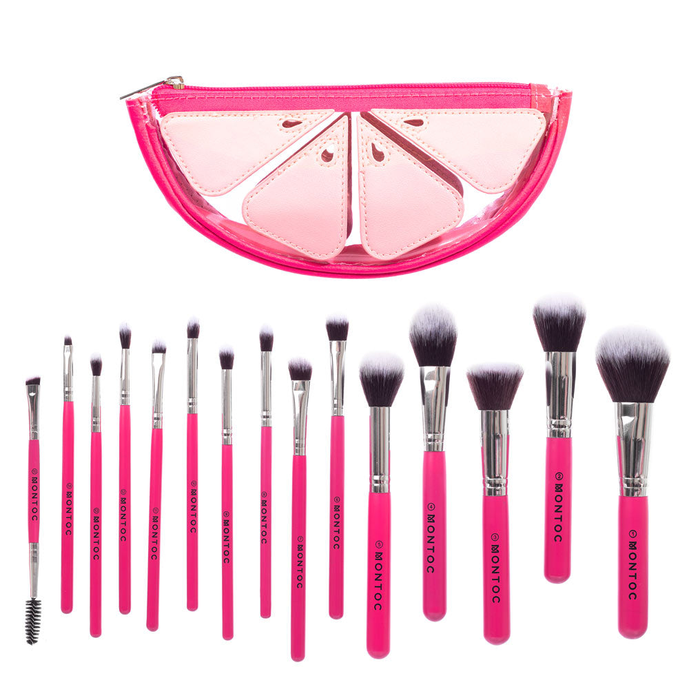 Kit De Brochas Watermelon X15 Montoc Kit De Brochas Watermelon X15 Montoc