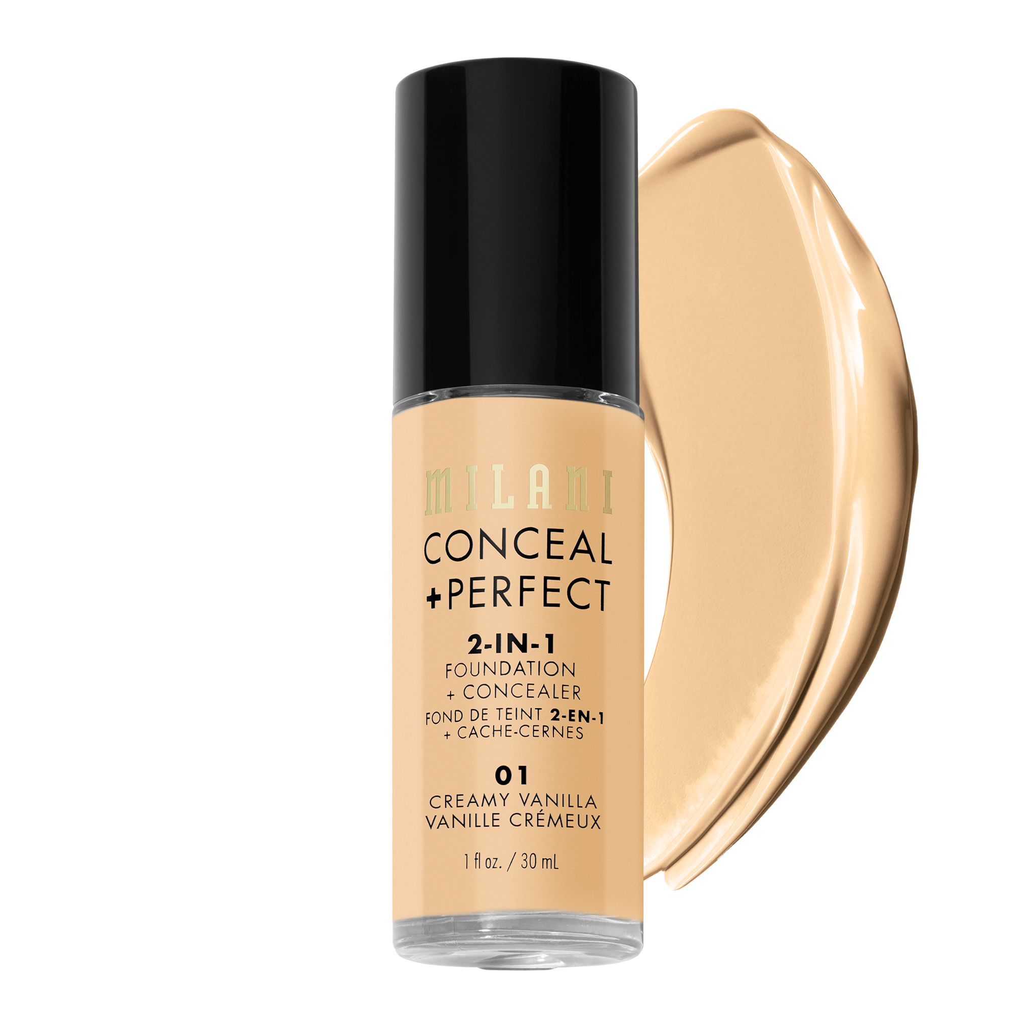 Base Milani Conceal Perfect Nueva Presentación 30ml Base Milani Conceal Perfect Nueva Presentación 30ml