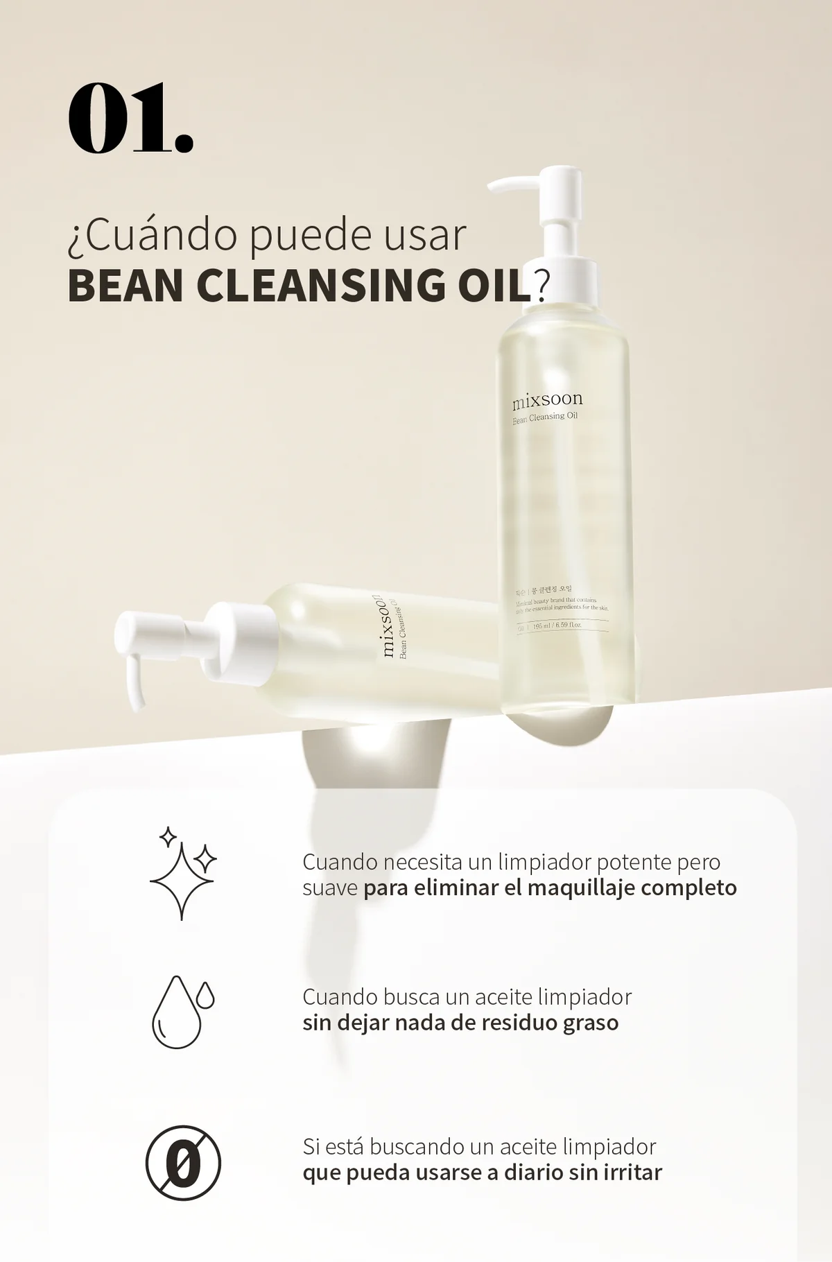 Mixsoon Bean Cleansing Oil 195ml