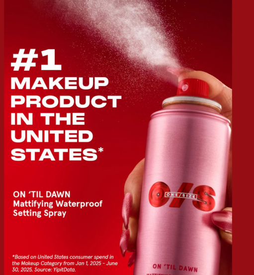 ONE SIZE FIJADOR MATTIFYING WATERPROOF SETTING SPRAY 143ML