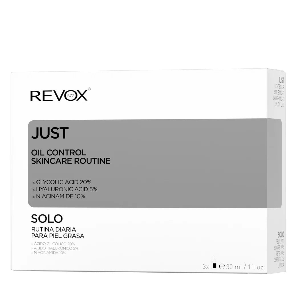 Set Revox rutina diaria para piel grasa