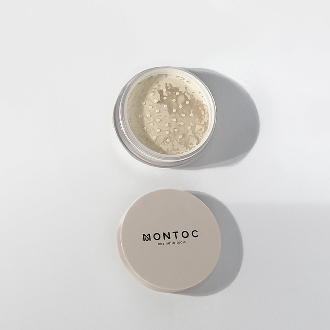 Polvo suelto traslúcido soft-powder Montoc 5G viajero