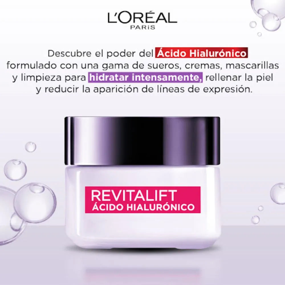 Revitalift Ácido Hialurónico cuidado dia FPS20 Loreal Paris Tuwa 50ml