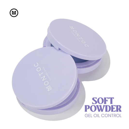 Polvo compacto Soft-Power en gel Oil Control Montoc