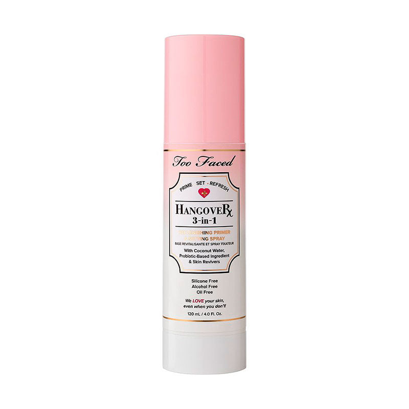 Too Faced Too Faced Hangover 3-in-1 Primer & Setting Spray | ¡La Fórmula Revolucionaria que lo Hace Todo!