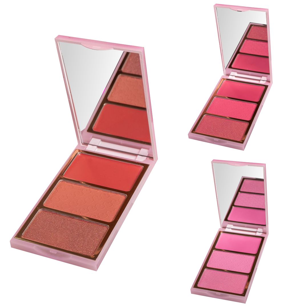 Trio Rubor Velvet Crush Bloomshell