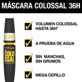 Pestañina The Colossal 36 horas Maybelline Very Black 212 Pestañina The Colossal 36 horas Maybelline Very Black 212