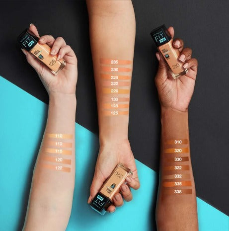Base Fit Me Matte + Poreless Foundation Maybelline Base Fit Me Matte + Poreless Foundation Maybelline
