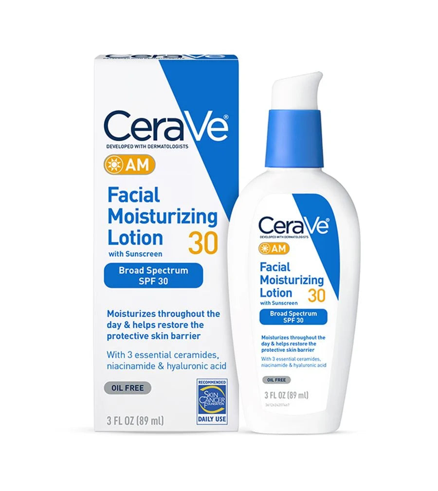 Lotion Facial Moisturizing Cerave AM SPF 30 60 ml