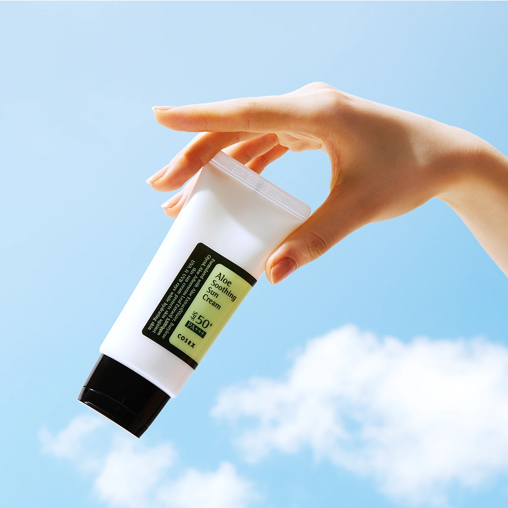 Protector solar Aloe Soothing Sun Cream SPF 50+ Cosrx 50 ml
