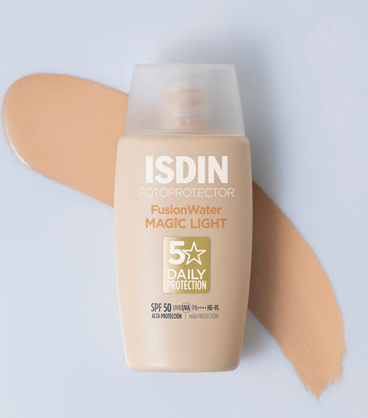 Protector Solar Oil Control Isdin Fusion Water Color 50ml