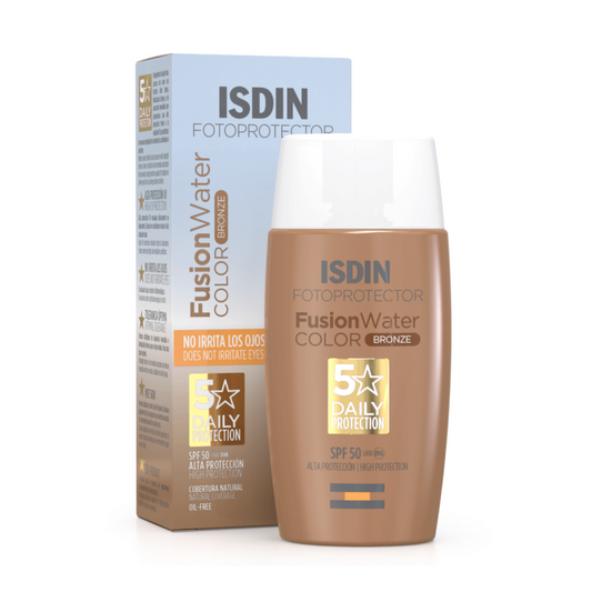 Protector Solar Oil Control Isdin Fusion Water Color Bronce
