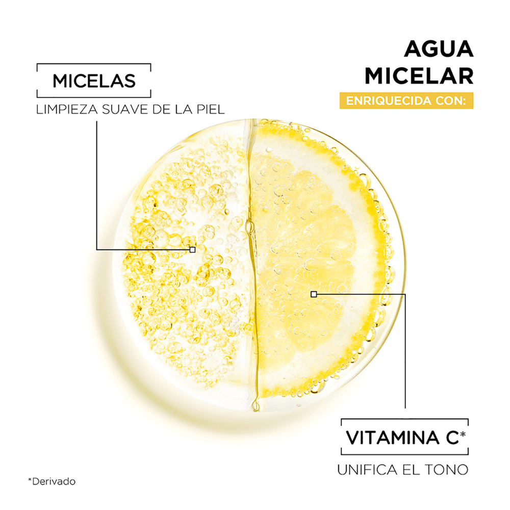 Agua micelar vitamina C Garnier 100 Ml