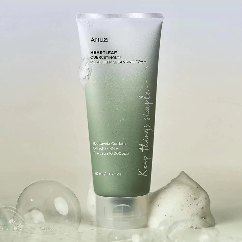 Heartleaf Quercetinol Pore Deep Cleansing Foam Anua