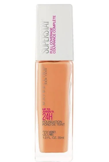 Base Super Stay Maybelline 24H Cobertura Full que desafía el tiempo!