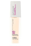Base Super Stay Maybelline 24H Cobertura Full que desafía el tiempo! Base Super Stay Maybelline 24H Cobertura Full que desafía el tiempo!