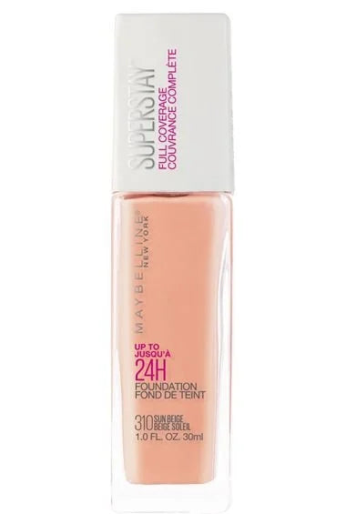 Base Super Stay Maybelline 24H Cobertura Full que desafía el tiempo!