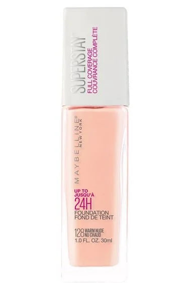 Base Super Stay Maybelline 24H Cobertura Full que desafía el tiempo!