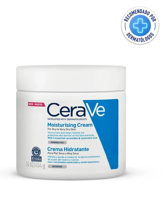 Cerave Crema Hidratante con 3 ceramidas esenciales X 453 G Cerave Crema Hidratante con 3 ceramidas esenciales X 453 G