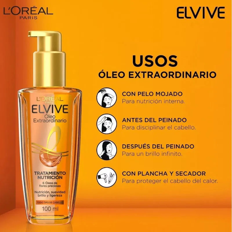 Tratamiento Elvive Óleo Extraordinario Loreal