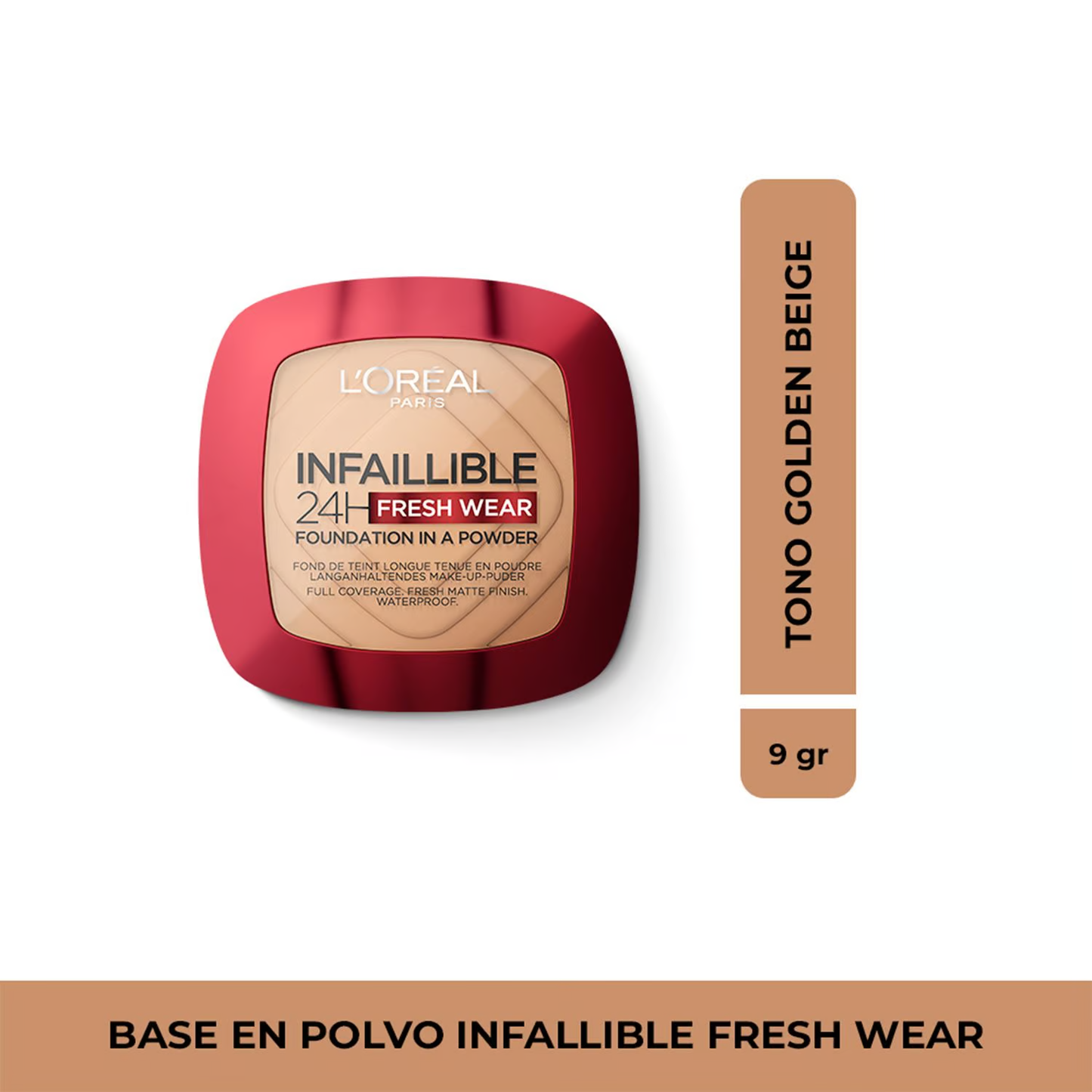 Polvo Compacto Infallible Fresh Wear Loreal
