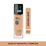 Base Fit Me Matte + Poreless Foundation Maybelline Base Fit Me Matte + Poreless Foundation Maybelline