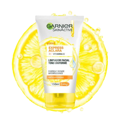 Limpiador Facial Tono Uniforme con Vitamina C Garnier